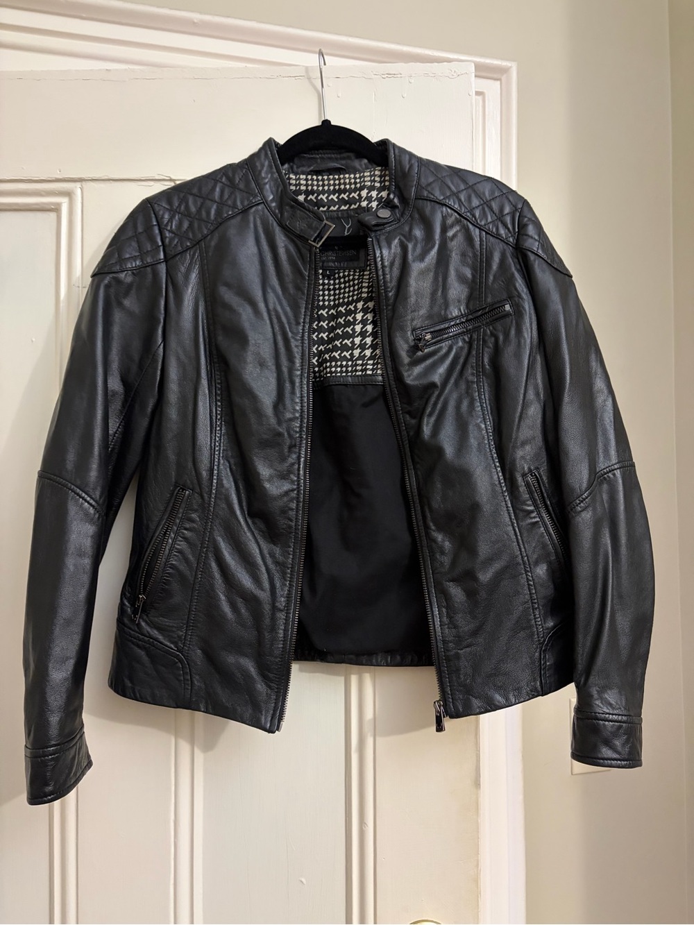 Bod & Christensen Women’s Black Leather Jacket